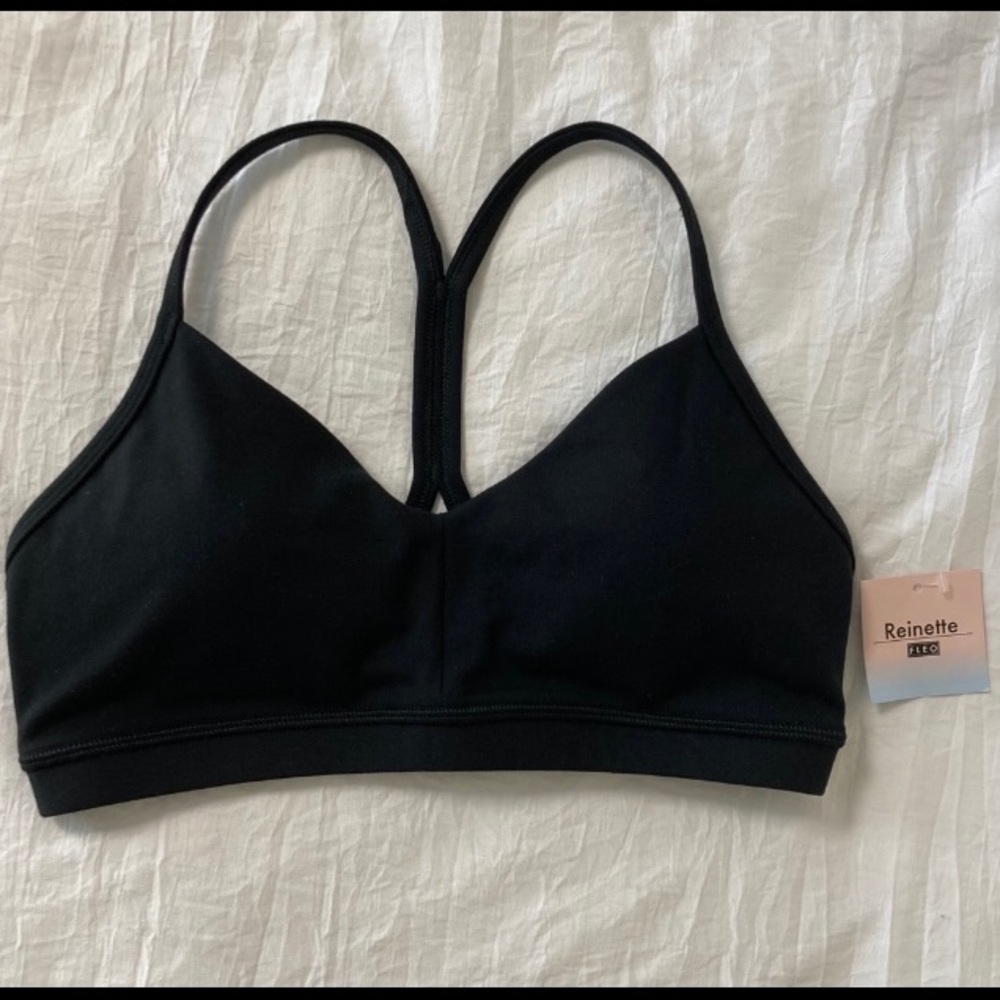 Fleo Reinette Sports Bra - Black